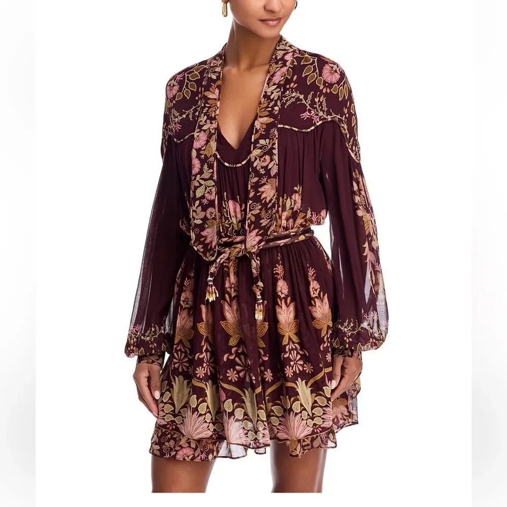 NWT Farm Rio Bella Mini Dress Women Size M(MSRP$260)